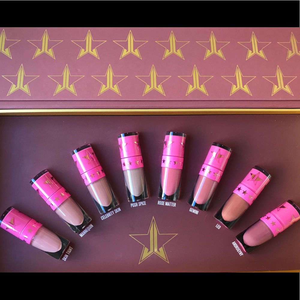 Jeffree Star mini velour liquid lipsticks NUDE